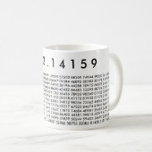 pi Digits 3.14159 Mathematics Love Pi Day Mok (Voorkant rechts)
