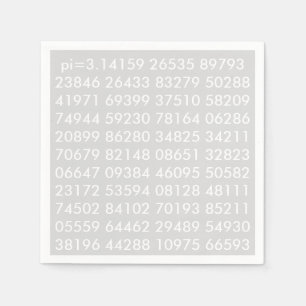 pi Digits Wiskunde Love pi= 3.14159 pi Dag servet