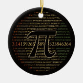 Pi Eclipse Keramisch Ornament (Voorkant)