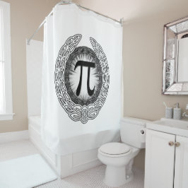 PI Embleem Douchegordijn