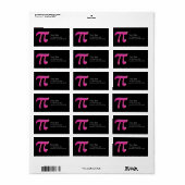 PI Expo Roze Etiket (Full Sheet)