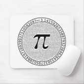 pi-grafische mousepad muismat (Met muis)
