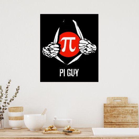 Pi Guy Poster (Keuken)