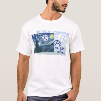 Pi in de hemel t-shirt