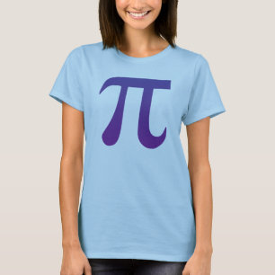 Pi in Paars T-shirt