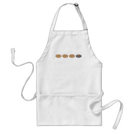 Pi in pasteien standaard schort