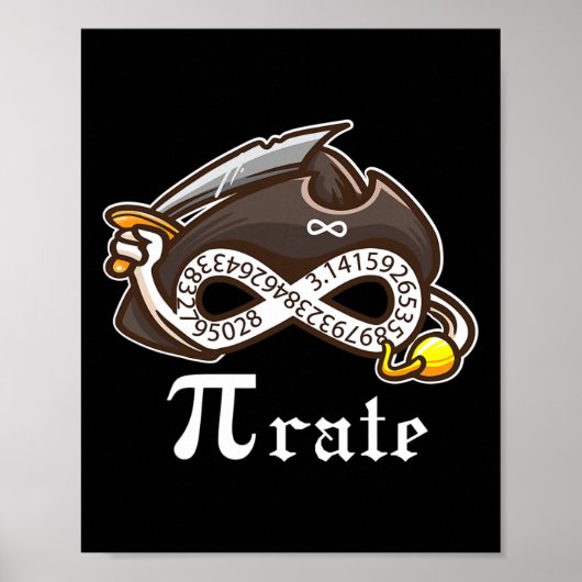 PI in Wiskunde 32 Poster (Voorkant)