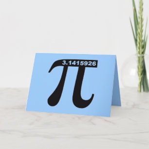 Pi-Kaart Feestdagen Kaart