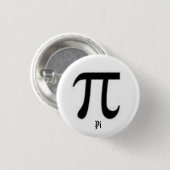 Pi-knop Ronde Button 3,2 Cm (Voorkant /achterkant)