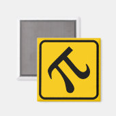 Pi Kruiszone Magneet (Voorkant / Achterkant)