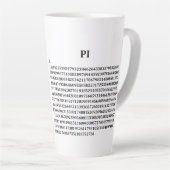 "PI" Latte Mug (Angle droit)