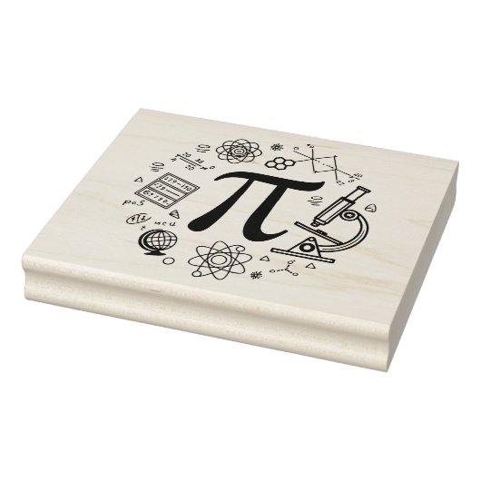 PI-liefhebber Rubberstempel (Stempel)