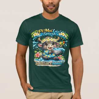 Pi Mai Lao Spetterend Doorweekt Als Een Buffel Gra T-shirt