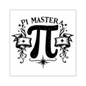 Pi Master Rubberstempel (Afrduk)
