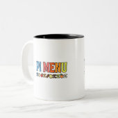 Pi Menu Coffee Mug – Funny Math Pi Lover Gift (Devant gauche)