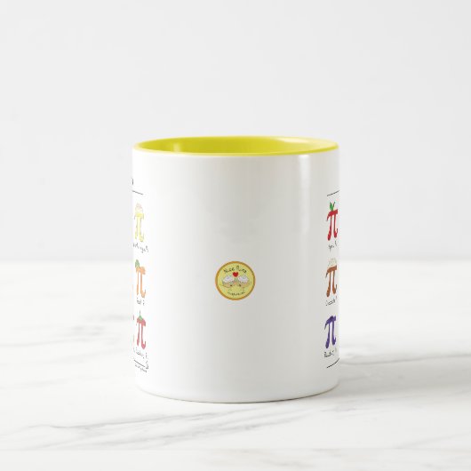 Pi Menu Cute Math Pi Day Café Mug (Centre)