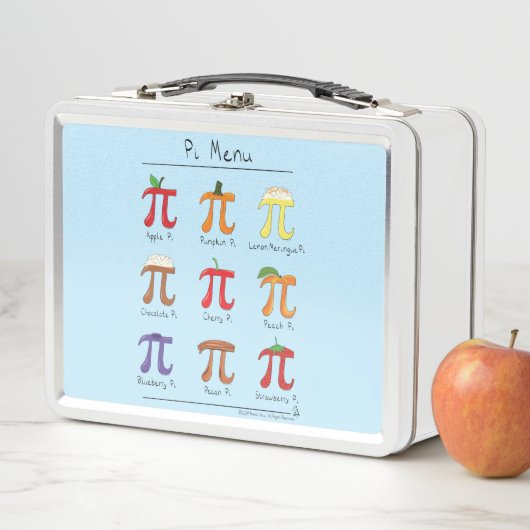 Pi Menu Cute Math Pi Day Lunch Box (En situation)