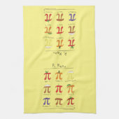 Pi Menu Cute Math Pi Day Pie Cuisine Serviette De (Vertical)