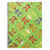 Pi Menu Cute Math Pi Jour Carnet (Devant)