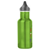Pi Menu Cute Wiskunde Pi Dag Groene Water Flacon Waterfles (Links)