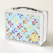 Pi Menu Cute Wiskunde Pi Day Lunch Box (Achterkant)