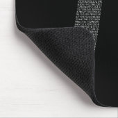 "Pi" Mousepad Black Muismat (Hoek)