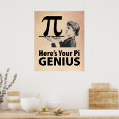 Pi Number Humor Poster (Keuken)