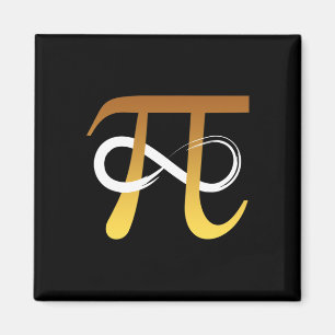 Pi Nummer 3.14 Infinity Symbool Grappig Wiskunde G Magneet