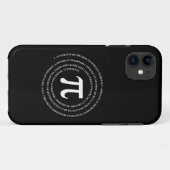 Pi Nummer Ontwerp Case-Mate iPhone Case (Achterkant (horizontaal))
