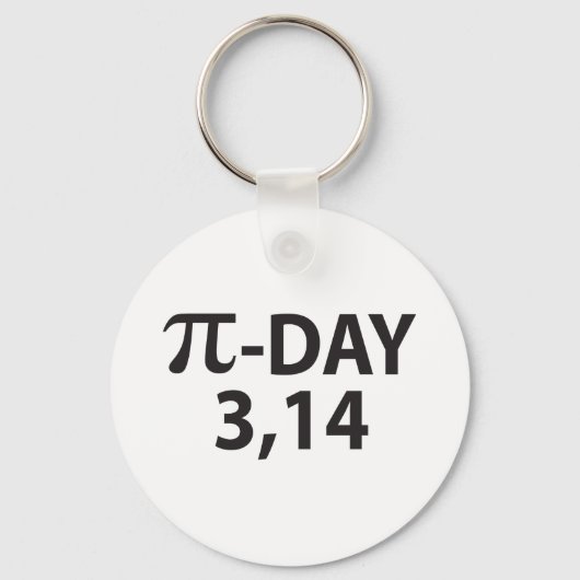 Pi-nummer per dag sleutelhanger (Voorkant)