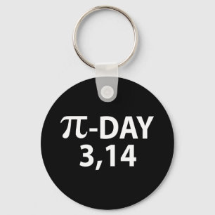 Pi-nummer per dag sleutelhanger