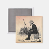 PI-nummer schilderij Magneet (Voorkant / Achterkant)