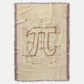 Pi-nummertekening Deken (Voorkant Verticaal)