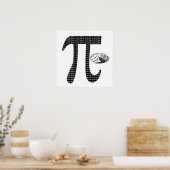 Pi One Pie Poster (Keuken)