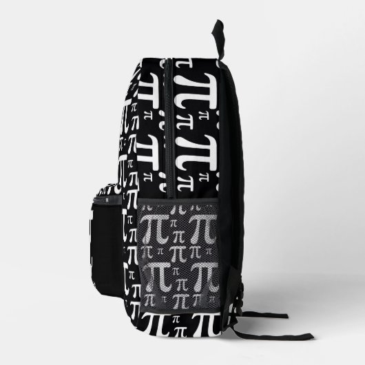 Pi Pattern Bedrukte Rugzak (Rechts)