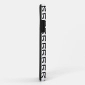 Pi Pattern Black Case-Mate iPhone Case (Achterkant/rechts)