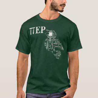 Pi Piep Bird Mathematicus Coder PCB Computer CPU T-shirt