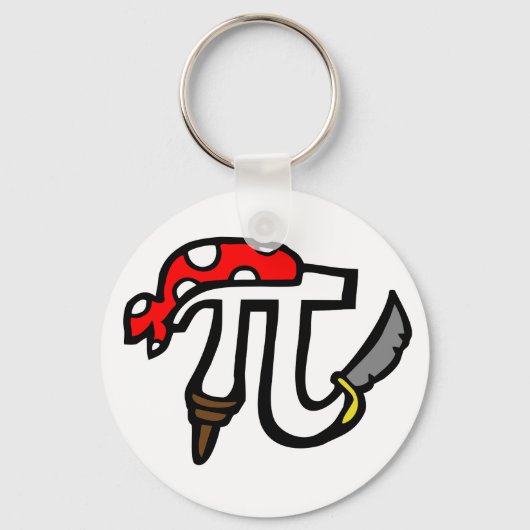 PI Pirate Sleutelhanger (Voorkant)
