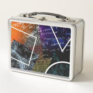 Pi Power : Math Art Metal Lunchbox