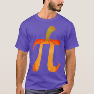 Pi Pumpkin Pie Wiskunde Funny Halloween Pi Day Wis T-shirt