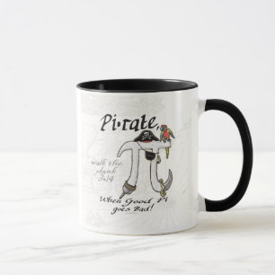 Pi rate Pirate Pi Day Shirten en Gifts Mok
