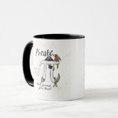 Pi rate Pirate Pi Day Shirten en Gifts Mok (Voorkant links)