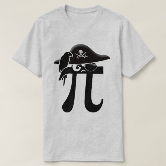Pi-rate Shirt (Design voorkant)