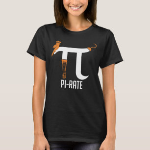 Pi-rate symbool t-shirt