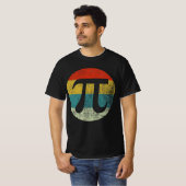 pi retro silhouette 70s t-shirt (Voorkant volledig)