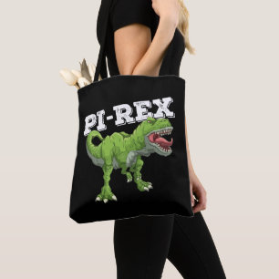 Pi Rex Dag Dinosaurus Wiskunde Draagtas