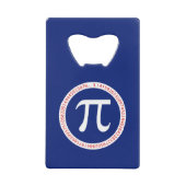 Pi Ring sur le bleu marine (Devant)