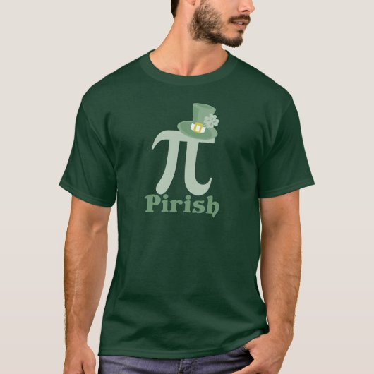 "Pi-rish" T-shirt (Voorkant)
