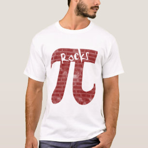 Pi Rocks Brick Wall T-shirt