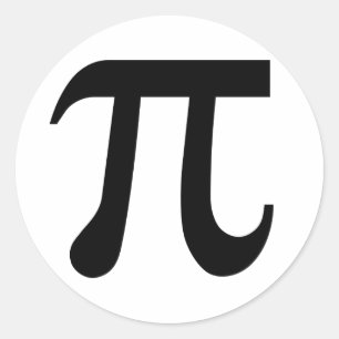 Pi Ronde Sticker